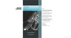 Desktop Screenshot of bassdress.com